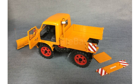 1/18  Unimog 401 (Вестфалия, коммунальный) - Schuco 1/18, масштабная модель, 1:18, Mercedes-Benz