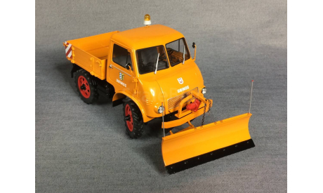 1/18  Unimog 401 (Вестфалия, коммунальный) - Schuco 1/18, масштабная модель, 1:18, Mercedes-Benz