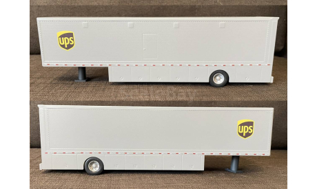 Полуприцеп фургон (прицеп) UPS - 1/43 IXO, масштабная модель, scale43, IXO грузовики (серии TRU), Kenworth