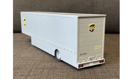 Полуприцеп фургон (прицеп) UPS - 1/43 IXO, масштабная модель, scale43, IXO грузовики (серии TRU), Kenworth