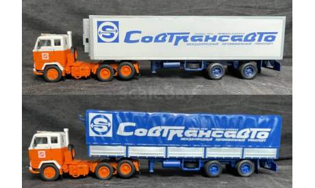 VOLVO F89 Совтрансавто 06-73 МКК-- IXO (конверсия)  1/43, масштабная модель, IXO Road (серии MOC, CLC), scale43