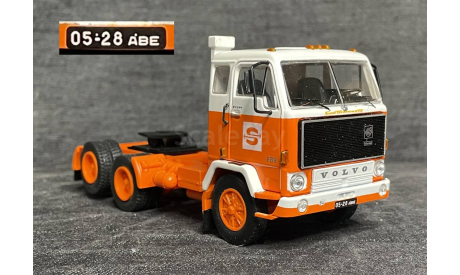 VOLVO F89 Совтрансавто 05-28 АВЕ-- IXO (конверсия)  1/43, масштабная модель, IXO Road (серии MOC, CLC), scale43