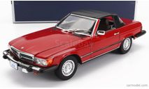 1/18 Mercedes 450 SL (W107) USA version 1979  красный - NOREV, масштабная модель, scale18, Mercedes-Benz