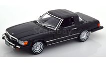 1/18 Mercedes 450 SL (W107) USA version 1979  чёрный - NOREV, масштабная модель, Mercedes-Benz, scale18
