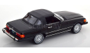 1/18 Mercedes 450 SL (W107) USA version 1979  чёрный - NOREV, масштабная модель, Mercedes-Benz, scale18