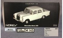 1/18 Mercedes 200 W110 (седан) - NOREV 1/18, масштабная модель, Mercedes-Benz, scale18