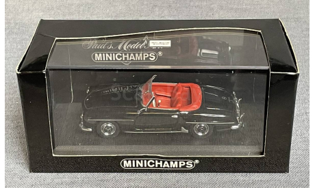 Коробка Minichamps ’чёрная №3’ 1/43 РЕПРИНТ, боксы, коробки, стеллажи для моделей
