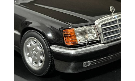 500E Mercedes 500 E  V8 (W124) черный Minichamps 1/43, масштабная модель, Mercedes-Benz, scale43