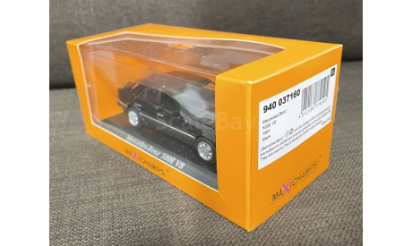 500E Mercedes 500 E  V8 (W124) черный Minichamps 1/43, масштабная модель, Mercedes-Benz, scale43