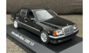 SALE!!! Mercedes 500 E чёрный (W124) Minichamps  1/43, масштабная модель, 1:43, Mercedes-Benz