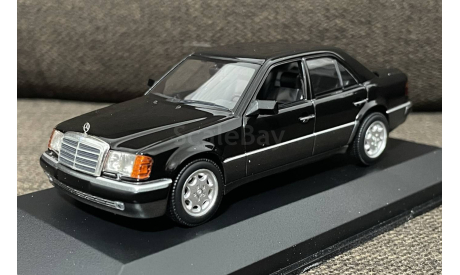500E Mercedes 500 E  V8 (W124) черный Minichamps 1/43, масштабная модель, Mercedes-Benz, scale43