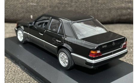 500E Mercedes 500 E  V8 (W124) черный Minichamps 1/43, масштабная модель, Mercedes-Benz, scale43