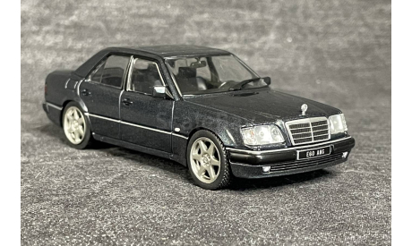Mercedes E60 (W124) AMG 1994  (чёрный)- SOLIDO  1/43, масштабная модель, scale43, Mercedes-Benz