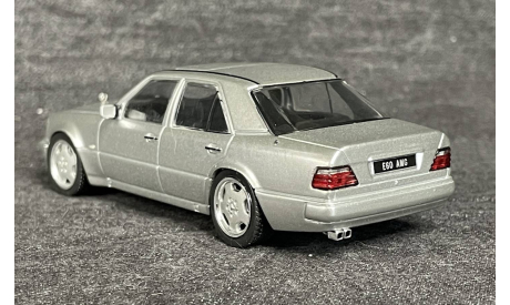 Mercedes E60 (W124) AMG 1994  (серебристый)- SOLIDO  1/43, масштабная модель, scale43, Mercedes-Benz