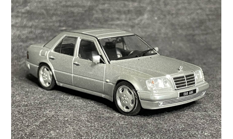 Mercedes E60 (W124) AMG 1994  (серебристый)- SOLIDO  1/43, масштабная модель, scale43, Mercedes-Benz