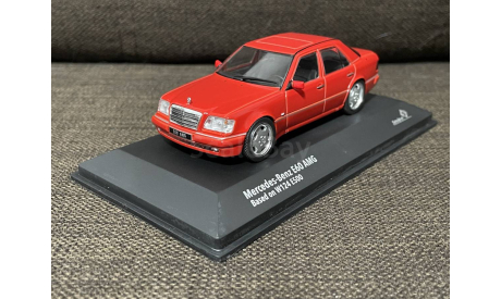SALE !!! Mercedes E60 AMG W124 (красный)- SOLIDO 1/43, масштабная модель, scale43, Mercedes-Benz
