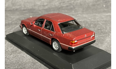Mercedes 230 E красный мет.  (W124) Minichamps  1/43, масштабная модель, scale43, Mercedes-Benz