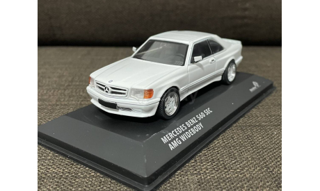 SALE !!! Mercedes 560 SEC AMG   W126  (белый)- SOLIDO  1/43, масштабная модель, 1:43, Mercedes-Benz