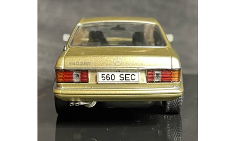Mercedes 560 SEC C126 Coupe 1981-  IXO 1/43, масштабная модель, scale43, IXO Road (серии MOC, CLC), Mercedes-Benz