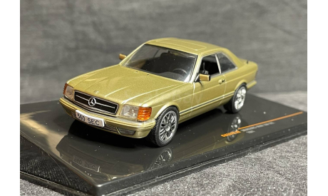 Mercedes 560 SEC C126 Coupe 1981-  IXO 1/43, масштабная модель, scale43, IXO Road (серии MOC, CLC), Mercedes-Benz