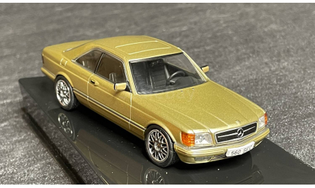 Mercedes 560 SEC C126 Coupe 1981-  IXO 1/43, масштабная модель, scale43, IXO Road (серии MOC, CLC), Mercedes-Benz