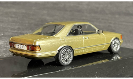 Mercedes 560 SEC C126 Coupe 1981-  IXO 1/43, масштабная модель, scale43, IXO Road (серии MOC, CLC), Mercedes-Benz
