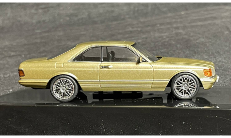 Mercedes 560 SEC C126 Coupe 1981-  IXO 1/43, масштабная модель, scale43, IXO Road (серии MOC, CLC), Mercedes-Benz