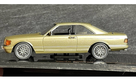 Mercedes 560 SEC C126 Coupe 1981-  IXO 1/43, масштабная модель, scale43, IXO Road (серии MOC, CLC), Mercedes-Benz