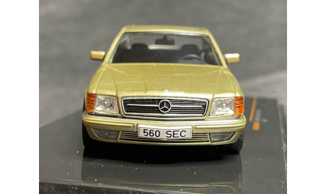 Mercedes 560 SEC C126 Coupe 1981-  IXO 1/43, масштабная модель, scale43, IXO Road (серии MOC, CLC), Mercedes-Benz
