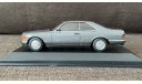 SALE!!! Mercedes 560 SEC (C126) 1980 серый - Minichamps  1/43, масштабная модель, Mercedes-Benz, scale43