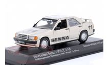 Mercedes 190E 2.3-16 (W201) 1984 Nürburgring A. Senna, масштабная модель, Minichamps, Mercedes-Benz, scale43