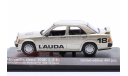 Mercedes 190E 2.3-16 (W201) 1984 Nürburgring N.Lauda, масштабная модель, Minichamps, Mercedes-Benz, scale43
