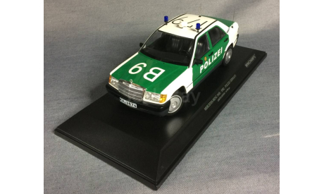 1/18 Mercedes 190E POLIZEI (W201) - MINICHAMPS, масштабная модель, scale18, Mercedes-Benz