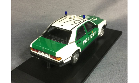 1/18 Mercedes 190E POLIZEI (W201) - MINICHAMPS, масштабная модель, scale18, Mercedes-Benz