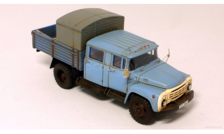 0038 SL-156S2 Аварийно-ремонтный автомобиль на базе списанной АЦ40 (130)63Б, масштабная модель, ЗИЛ, СарЛаб, scale43