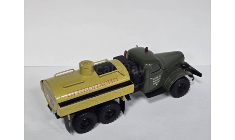 SL070 АТЗ-3 топливозаправщик на шасси ЗИЛ 157K, масштабная модель, СарЛаб, scale43