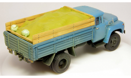 0019 SL097S ЗиЛ-130 Урожай перевозка капусты, масштабная модель, СарЛаб, 1:43, 1/43