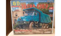 Татра Т163, сборная модель автомобиля, AVD Models, scale43, Tatra