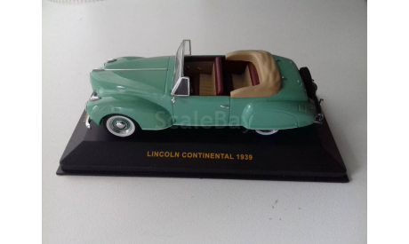 Lincoln Continental 1939, масштабная модель, 1:43, 1/43, IXO Museum (серия MUS)