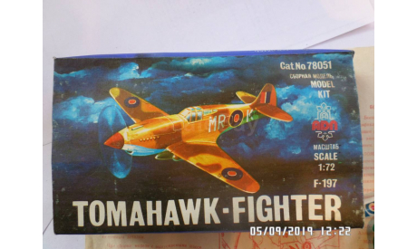 сборная модель самолета.tomahawk-fighter1-72.призв.ADN, сборные модели авиации, scale72