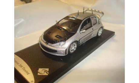 1:43  ПЕЖО PEUGEOT 206  Tuning   SOLIDO, масштабная модель, 1/43