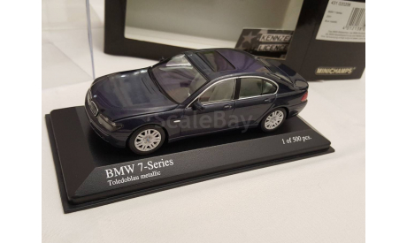 BMW 7-Series, масштабная модель, Minichamps, scale43