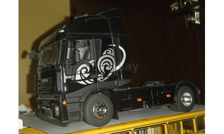 Iveco Stralis All Black Eligor ЦЕНА СНИЖЕНА, масштабная модель, 1:43, 1/43