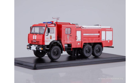 КамАЗ 43118 пожарный Пушкино АЦ-5-40 (КАМАЗ-43118), масштабная модель, Start Scale Models (SSM), scale43
