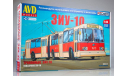 Сборная модель ЗиУ-10 (ЗиУ-683) троллейбус AVD Models KIT, масштабная модель, scale43