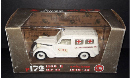 FIAT 1100 E, 1949г., масштабная модель, Brumm, scale43