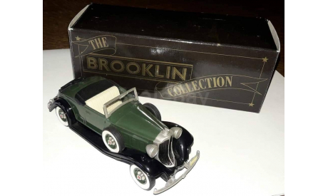 Packard Light 8 Coupe, 1932г., масштабная модель, Brooklin, scale43