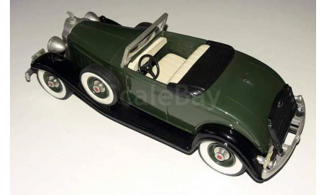 Packard Light 8 Coupe, 1932г., масштабная модель, Brooklin, scale43