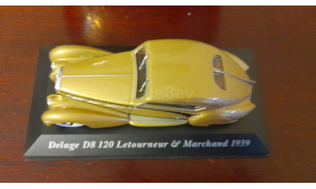 1:43 Delage,1939,Altaya, масштабная модель, scale43