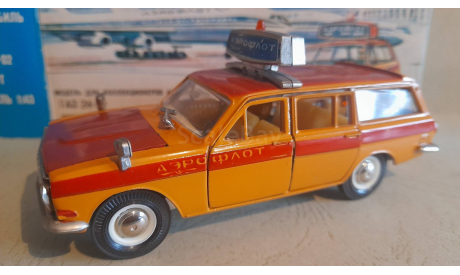 1:43 Волга Газ 2402,А23,Аэрофлот, масштабная модель, scale43